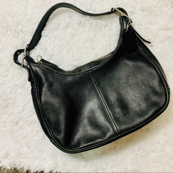 Coach Handbags - {COACH} Black Hobo Bag